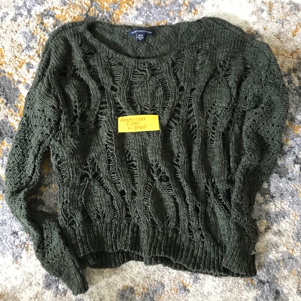 Green sweater